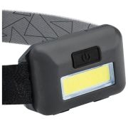 Фонарь налобный КОСМОС H101-COB (3xR03) 1св/д COB 3W (160lm), чёрный/пласт,3 реж