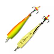 Блесна вертикальная ECOPRO Legenda, 55мм, 6гр, FRG