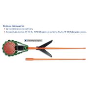 Удочка зимняя «Безосевая БАЛАЛАЙКА ПК» поликарбонат