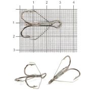 Крючок SIWEIDA SCORPION WEEDLESS TREBLE тройной-незацепляйка №1BLN