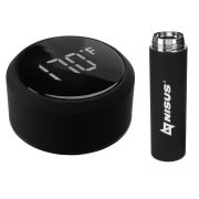 Термос NISUS N.TM-049-B 450ML с термодатчиком черный