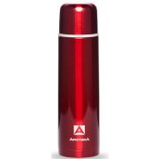 Термос Арктика бытовой вакуумный (для напитков), 1000 мл, красный, пластиковое напыление