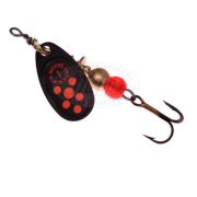 Блесна Mepps BLACK FURY 1, вращающаяся, Black/Orange