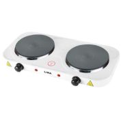 Плитка эл. LIRA LR 1202B 2-конф. (чугунный нагр.эл. мощ.2000Вт)