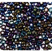 Бисер Чехия GAMMA круглый «1» 10/0 5гр(А077 черный/меланж) 1281501