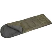 Мешок спальный СЛЕДОПЫТ- Traveller XL, с подголовником, 190+35х85 см., 3х слойный, цв.хаки