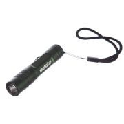 Фонарик Metabo светодиодный, корпус метал, эл.питания АА