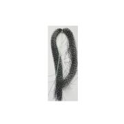 Материал для муховязки Crystall Flach Silver-Black