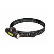 Фонарь СИБИРСКИЙ СЛЕДОПЫТ-Спектр налобный, съемный, 1 LED + 1 COB, аккум. 220В, USB (PF-PFL-HL42)