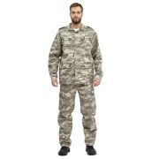 Костюм «ЗАХВАТ» куртка/брюки, цвет: кмф «Цифра св.серый», ткань: Грета (52-54, 170-176)