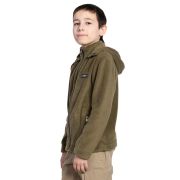 Куртка «Рысь» Н детская флисовая, зеленая (28-30/122-128)