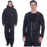 Костюм Aquatic К-14Ч зимний (мембрана: 5000/5000, цвет: черный, размер 46-48)