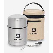 Термос Арктика бытовой, вакуумный, с широким горлом, в чехле, 500 мл, 301-500А