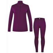 Термобелье «Аляска Н» женское Комплект (с высоким воротом, орхидея) (42-44/158-164)