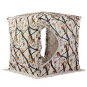 Палатка УЛОВ (220*220*225) утепленная, цв.зимний лес