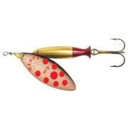 Блесна Mepps AGLIA LONG HEAVY, 2, вращающаяся, Copper PTS Red