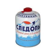 Баллон газовый СЛЕДОПЫТ для порт. плит, метал. баллон, 450гр, резьб.(всесезонный) КОРЕЯ, PF-FG-450