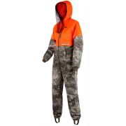 Комбинезон детский «Тайга-Д» летний, с защитными ловушками (пиксель/оранжевый) (32-34/146-152)