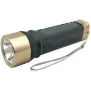 Фонарь акк. LightPhenomenON LT-FR1C18 4в1, ручной, АКБ-заряд от солнца или USB–кабель, 3Вт, 30м,IP40