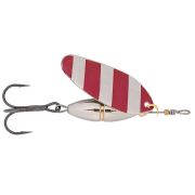 Блесна SibBear Pulsaro №3 вращающаяся L: 55мм, W: 7.0гр, Silver with Red Stripes