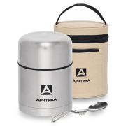 Термос Арктика бытовой, вакуумный, с широким горлом, в чехле, 750 мл, 301-750А