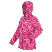 Куртка «Эвенкия» женская флисовая (абстракция розовый) (54/164-170)
