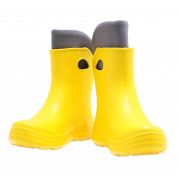 Полусапоги женские KAURY РЫСЬ, утеплитель, р.39-40, цв. желтый