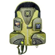 Жилет Aquatic ЖС-01Ж страховочный (с воротником, цвет: желтый, размер 50-52)