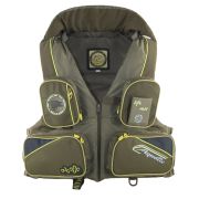 Жилет Aquatic ЖС-01Х страховочный (с воротником, цвет: хаки, размер 54-56)