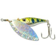 Блесна DAIWA Silver Creek Spinner-R вращающаяся 1120 Holo Yamame