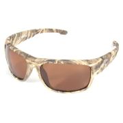 Очки поляризационные СЛЕДОПЫТ Dark camo в футляре, линзы brown плав.