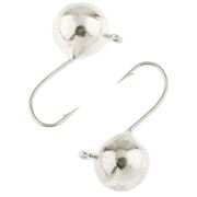 Мормышка вольф. Spider Шар с ушком 8,0мм, 4,60гр, Sil