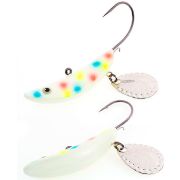 Блесна Akara Jig Spinner 40 мм 22 гр. 66P фосфорный
