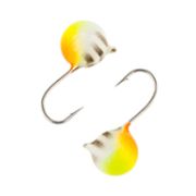 Мормышка вольф. W Spider Шар с ушком краш. 3,0мм, 0,29гр, 78P фосфорн