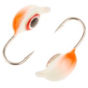 Мормышка вольф. W Spider Плавунец с ушком краш. 4,0мм, 0,90гр. 122 с глазком