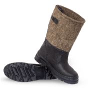 Сапоги «Полярник» низ-кожа, верх-войлок, ТЭП (-45) р.45