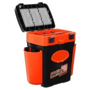 Ящик рыболовный Helios FishBox 10 л, зимний, цвет оранжевый