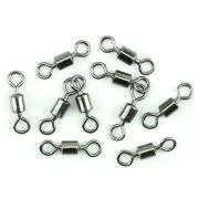 Вертлюг Namazu ROLLING RIBBED SWIVEL, латунь, цв. BN, р. 4. test-29 кг (уп.10 шт)