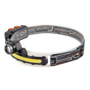 Фонарь СИБИРСКИЙ СЛЕДОПЫТ-FLOODLIGHT, налобный, 1 LED+1 COB, аккум.1x2000mAh