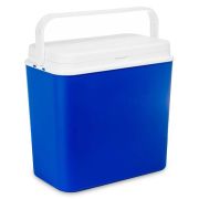Термобокс синий с полками 30 л