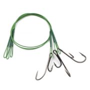 Поводок стальной NAMAZU 1х7 Nylon Coated Green,d-0,48ммL-40см