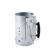 Труба-стартер для разжигания угля 16*27,5 см хромир. сталь 0,6мм.