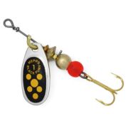 Блесна Mepps BLACK FURY JAUNE Silver 1, вращающаяся, 3,5г