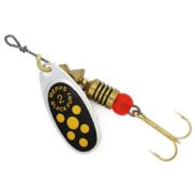 Блесна Mepps BLACK FURY JAUNE Silver 2, вращающаяся, 4,5г