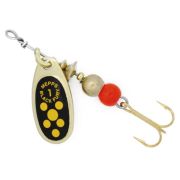 Блесна Mepps BLACK FURY JAUNE Gold 1, вращающаяся, 3.5г