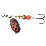 Блесна Mepps BLACK FURY 1, вращающаяся, SILVER/Orange