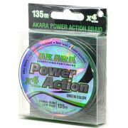 Шнур Akara Power Action X-4 Green 135 м 0,18