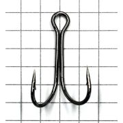 Крючок Namazu «Double Hook», размер 4 (INT), цвет BN, двойник/144/