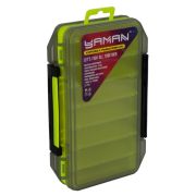 Коробка Yaman для воблеров двухсторонняя, 12 отделений, 200х125х38 мм, Y-BOX02