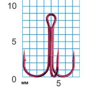 Крючок SIWEIDA SCORPION TREBLE тройной №16RED